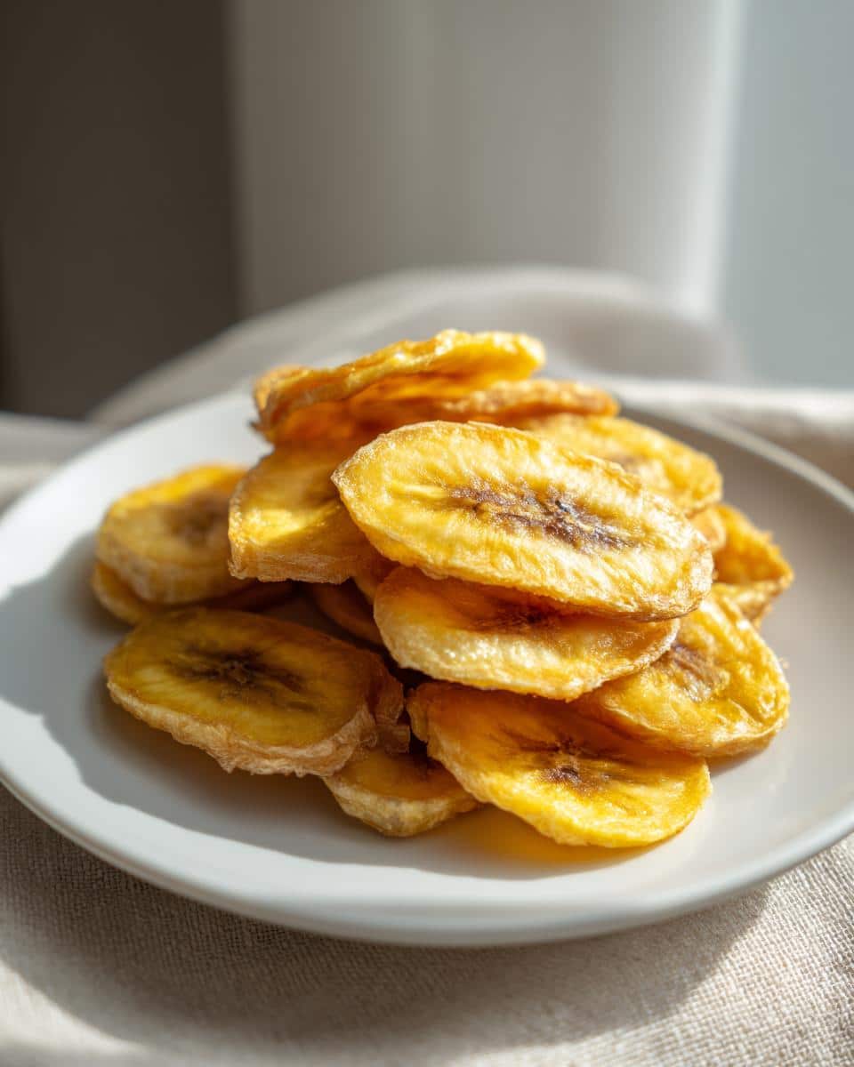 Dehydrated Banana Coins - detail 2