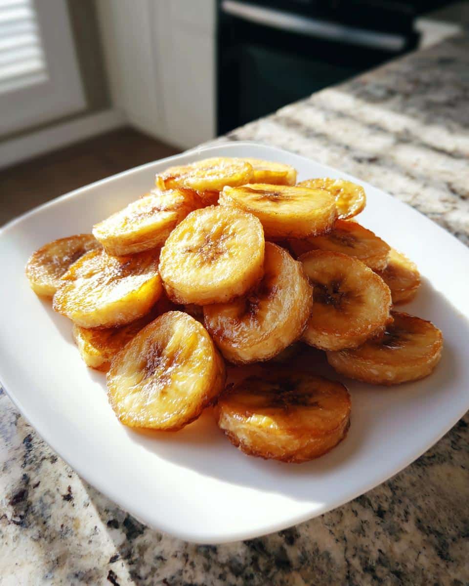 Dehydrated Banana Coins - detail 2