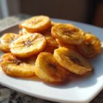 Dehydrated Banana Coins