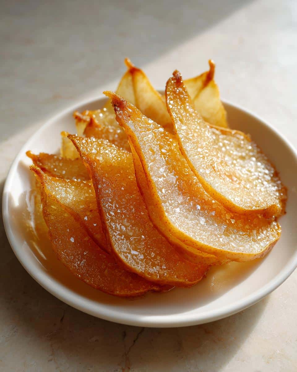 Dehydrated Pear Slices - detail 2