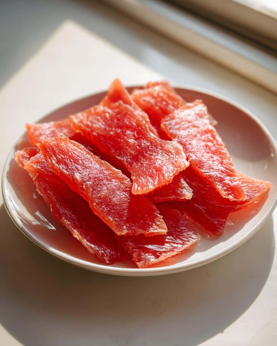 Dehydrated Watermelon Jerky - detail 1