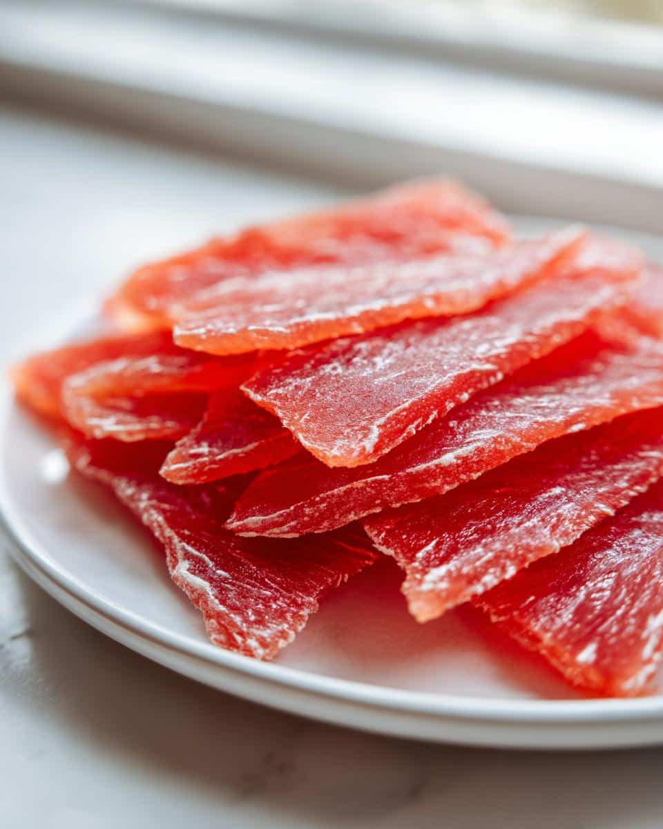 Dehydrated Watermelon Jerky - detail 2