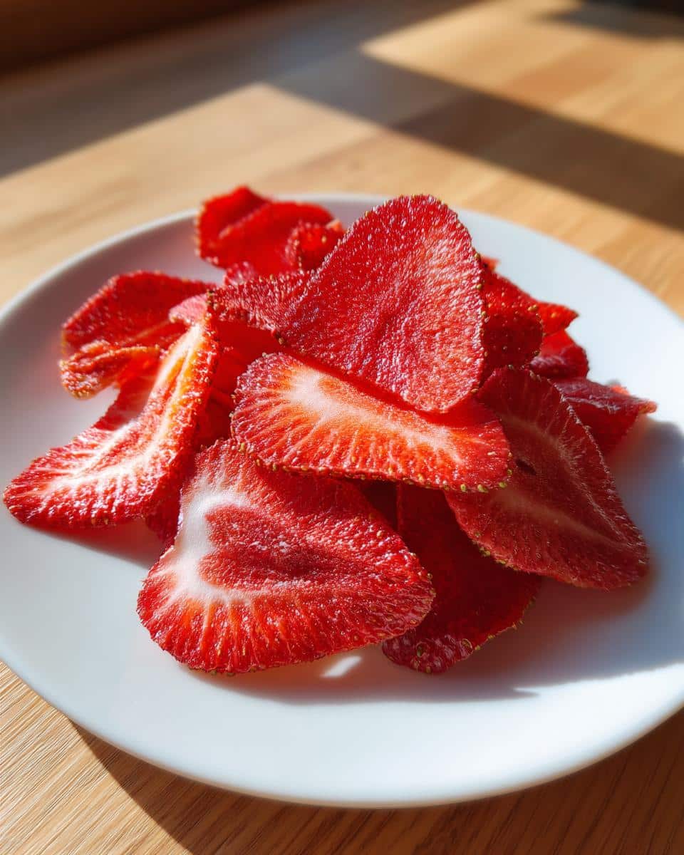 Dried Strawberry Slices - detail 2