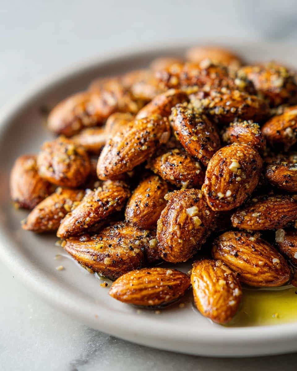 Everything Bagel Roasted Almonds - detail 2