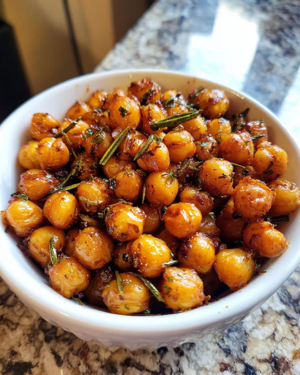 Garlic Herb Chickpeas - detail 1