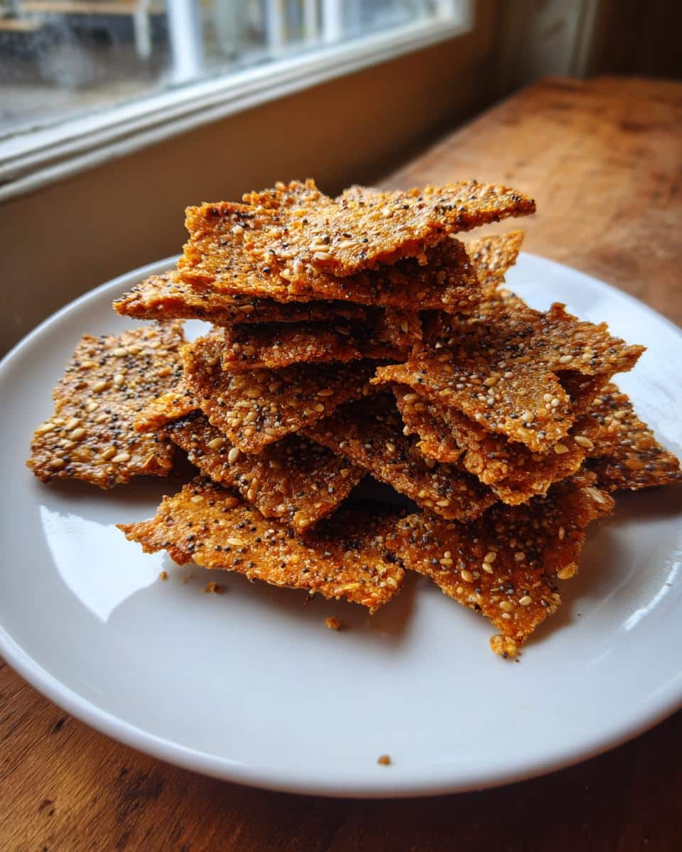 Multi-Seed Chia & Flax Crackers - detail 2