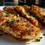 Oven-Fried Garlic Chicken