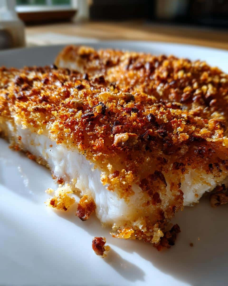 Pecan Crusted Tilapia - detail 2