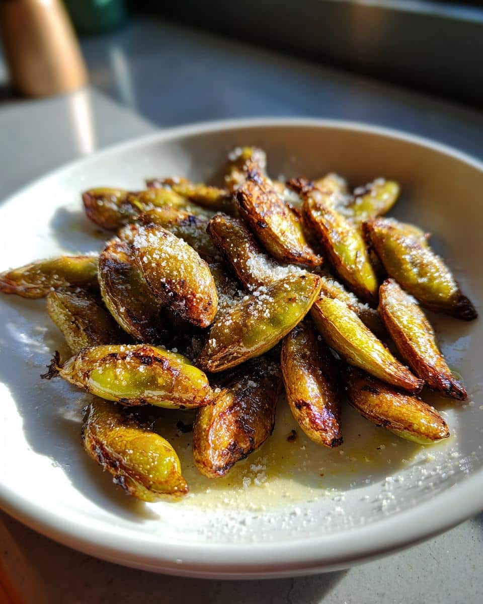 Crunchy Roasted Broad Beans - 3-Ingredient Snack Perfection 5 Roasted Broad Beans - detail 2