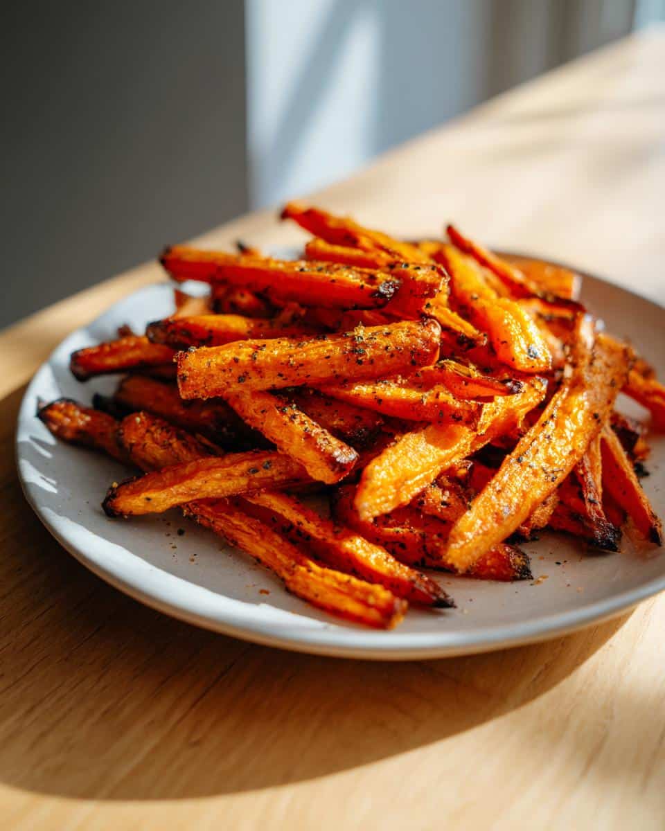 Roasted Carrot Fries - detail 2