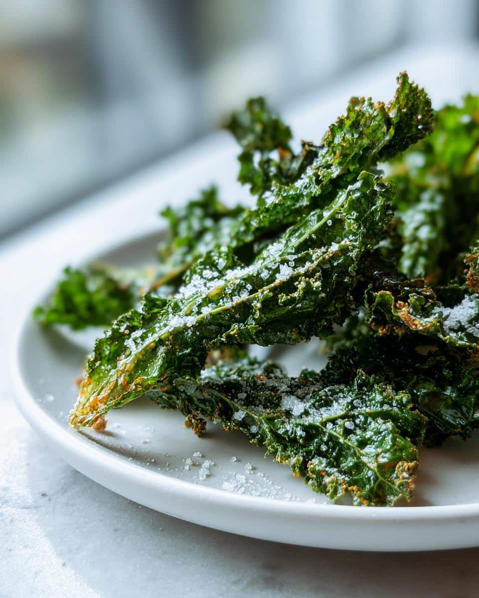 Salt & Vinegar Kale Chips - detail 1