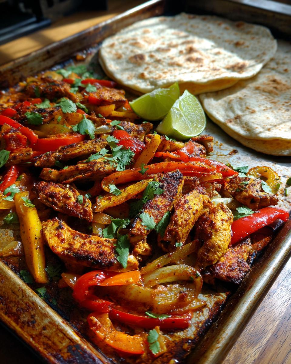 Sheet Pan Fajitas - detail 1
