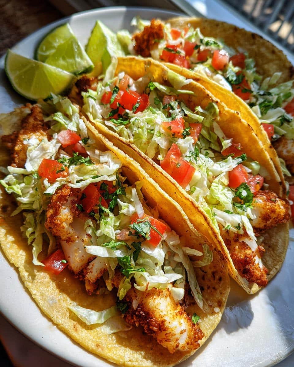 Sheet Pan Fish Tacos - detail 1