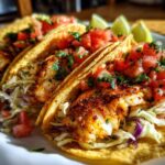 Sheet Pan Fish Tacos