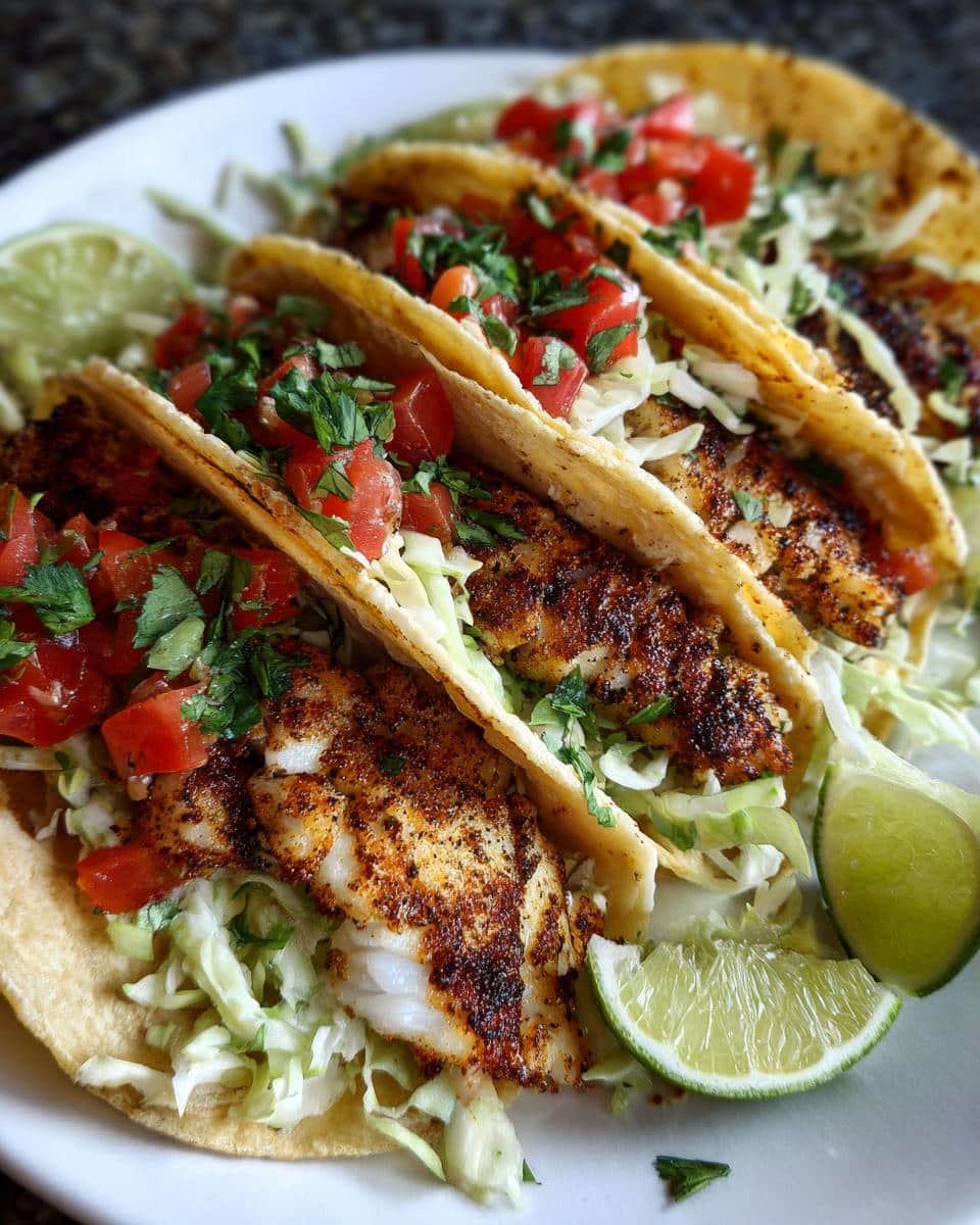 Sheet Pan Fish Tacos - detail 2