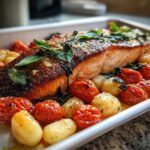 35-Minute Sheet Pan Salmon & Gnocchi - Effortless Perfection 6 Sheet Pan Salmon & Gnocchi