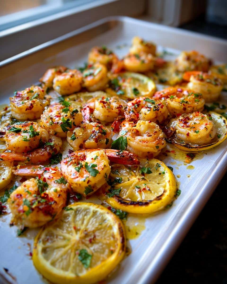 Sheet Pan Shrimp Scampi - detail 2