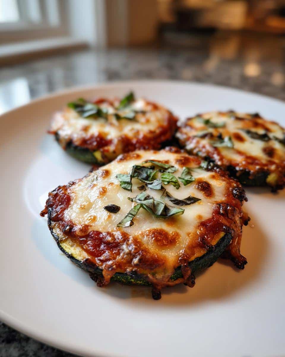 Zucchini Pizza Rounds - detail 2