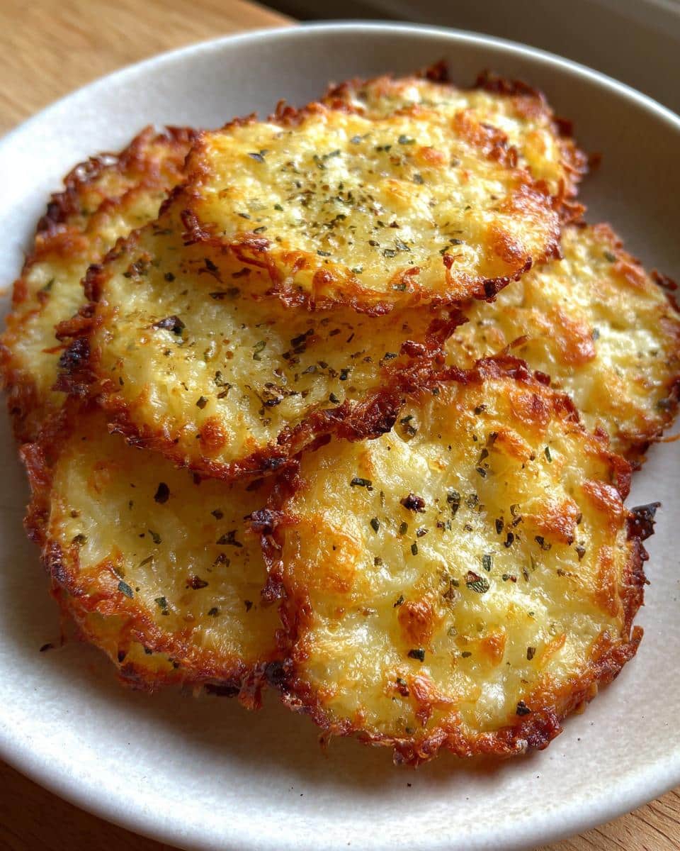 3-Ingredient Parmesan Crisps - detail 1