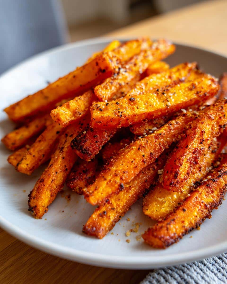 Air Fryer Carrot Fries - detail 1
