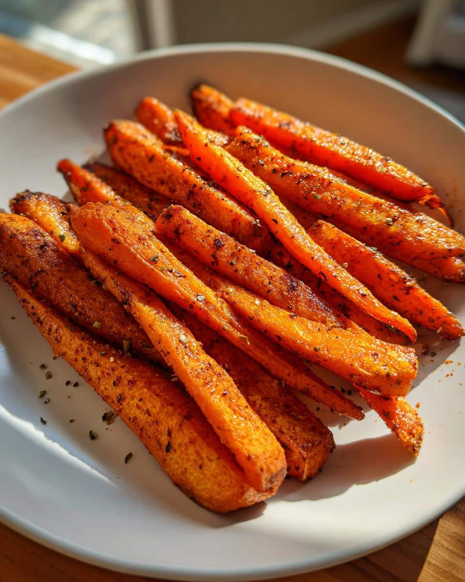 Air Fryer Carrot Fries - detail 2