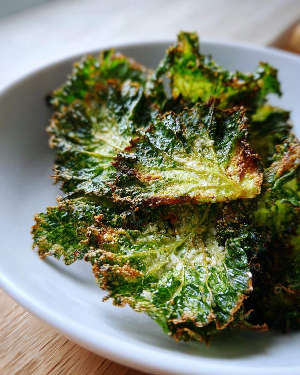 Air Fryer Collard Green Chips - detail 2