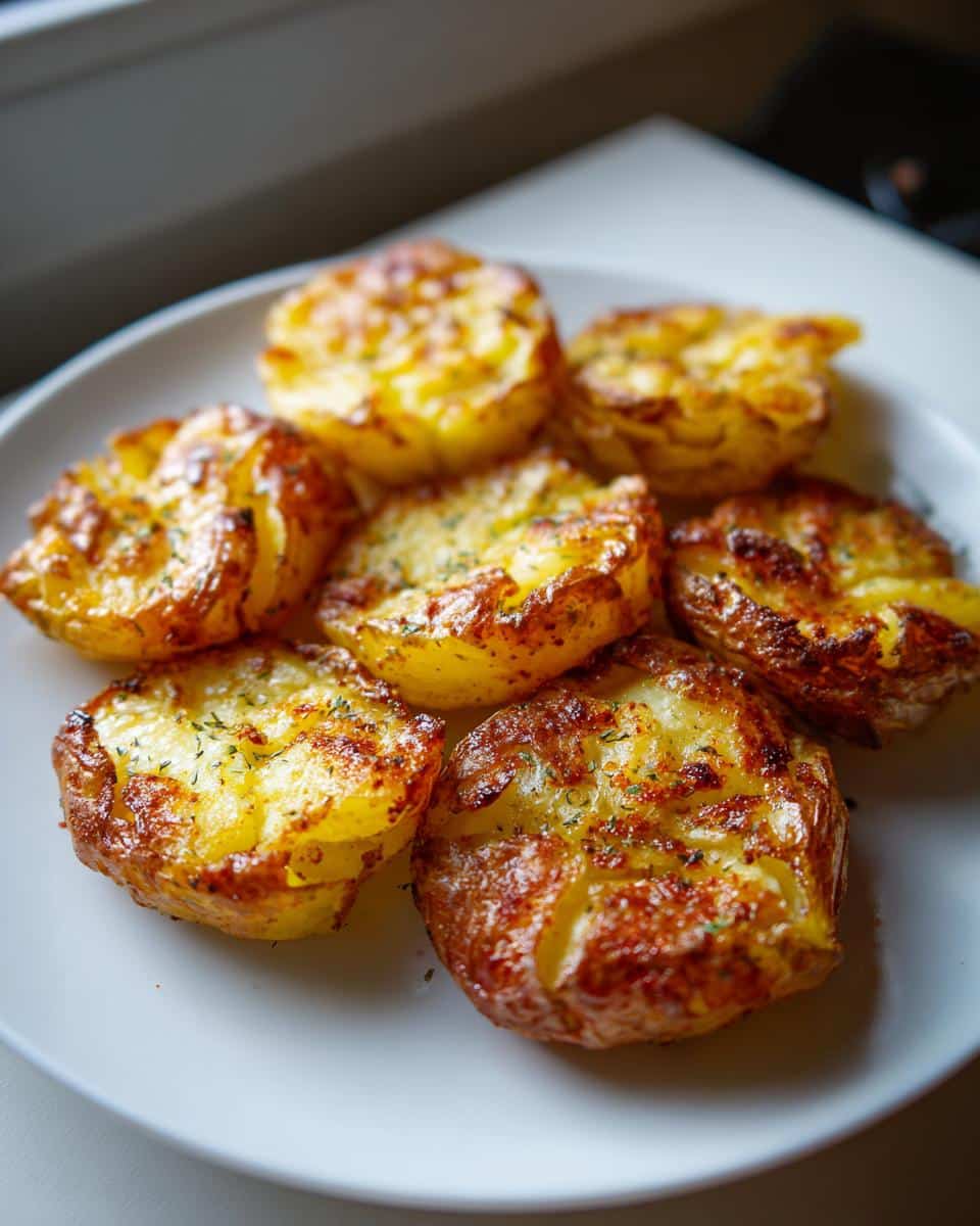 Air Fryer Smashed Potatoes - detail 1
