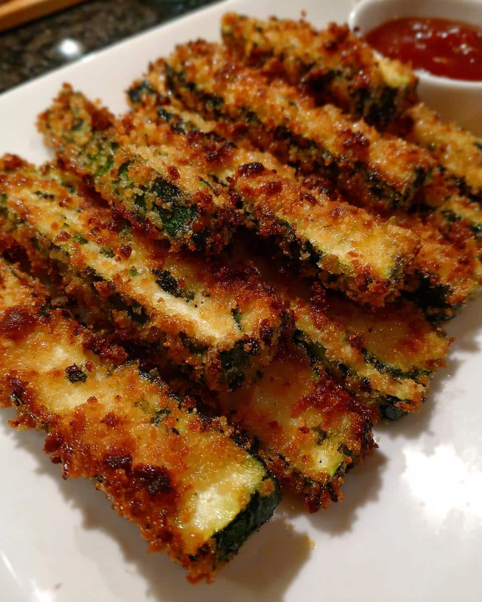Air Fryer Zucchini Fries - detail 1