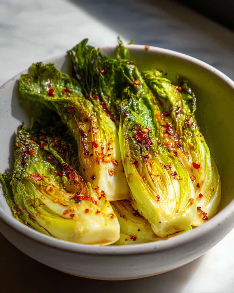 Blistered Napa Cabbage - detail 1
