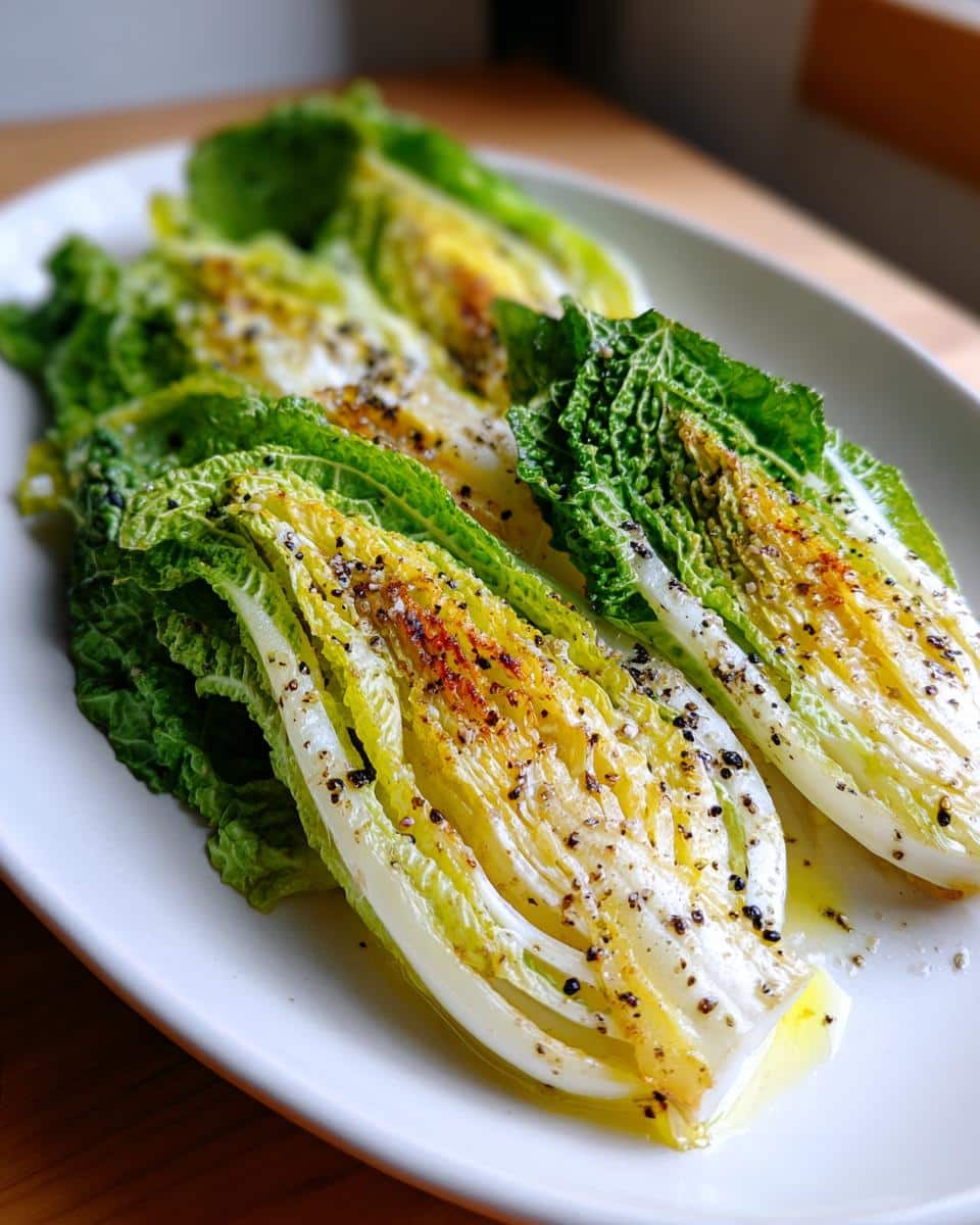 Blistered Savoy Cabbage - detail 2