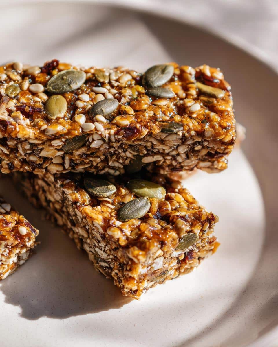 Breakfast Seed Bars - detail 2