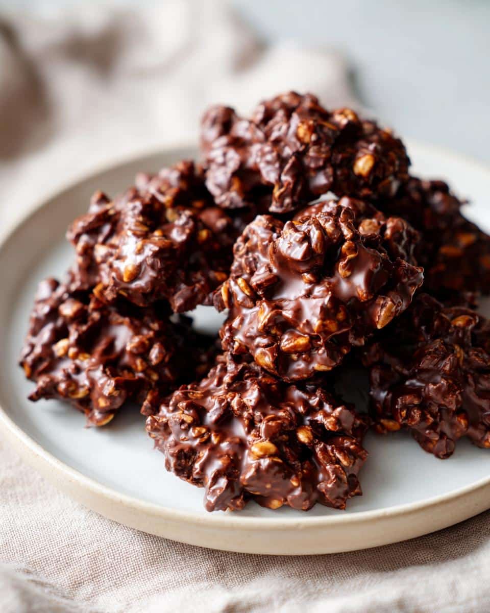 Chocolate Seed Clusters - detail 2