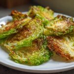 Crispy Air Fryer Cabbage Chips