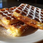 Crispy Cornmeal Waffles