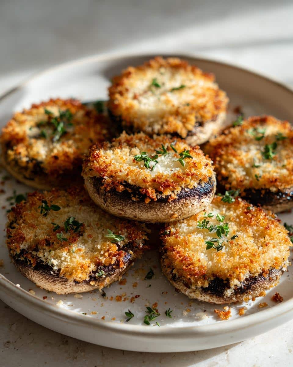 Crispy Mushroom Toppers - detail 1