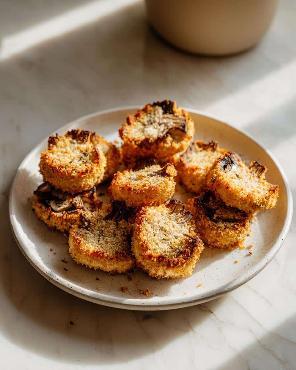 Crispy Mushroom Toppers - detail 2