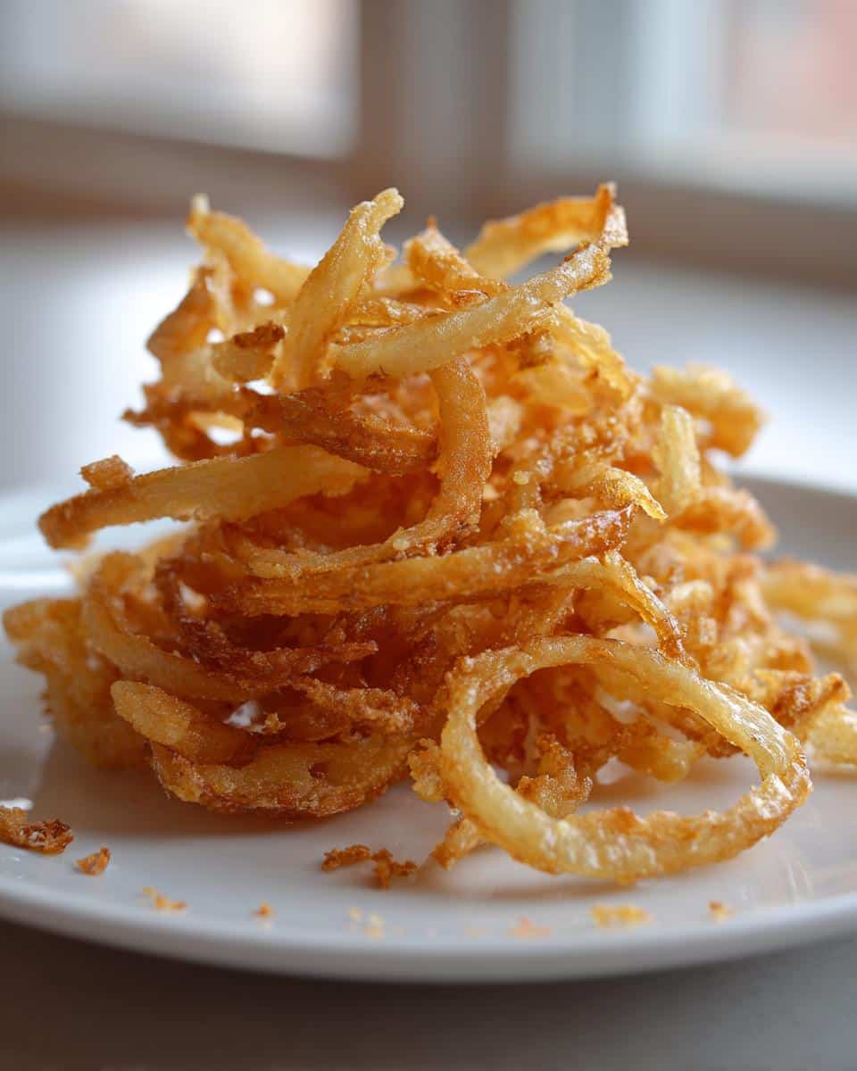 Crispy Onion Strings - detail 1