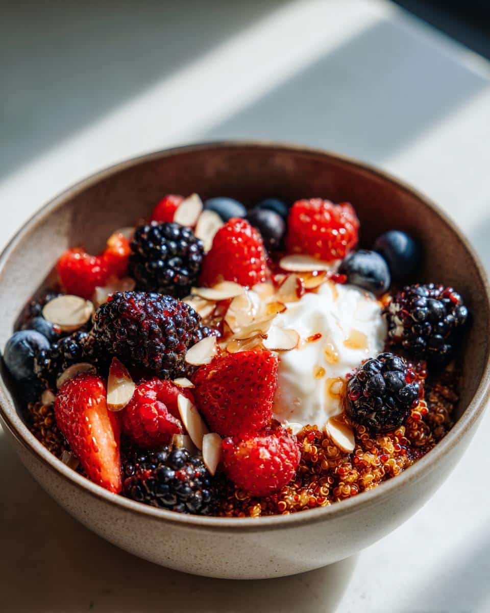 Crispy Quinoa Morning Bowl - detail 1