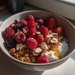 Crispy Quinoa Morning Bowl