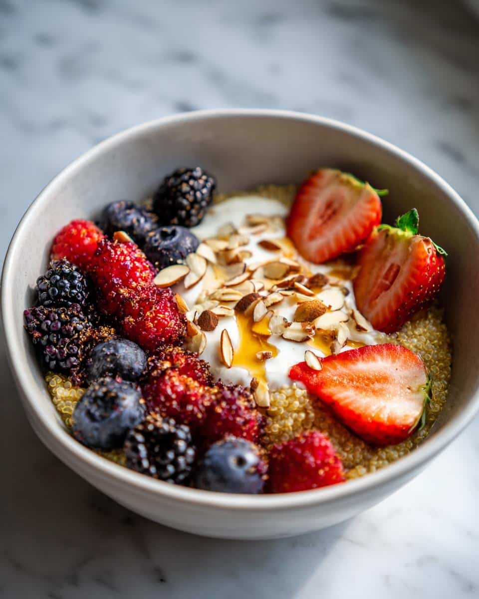 Crispy Quinoa Morning Bowl - detail 2