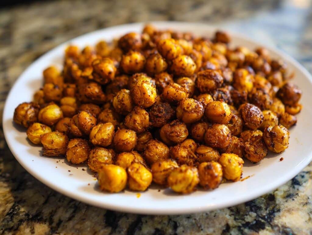 Crispy Roasted Lentils