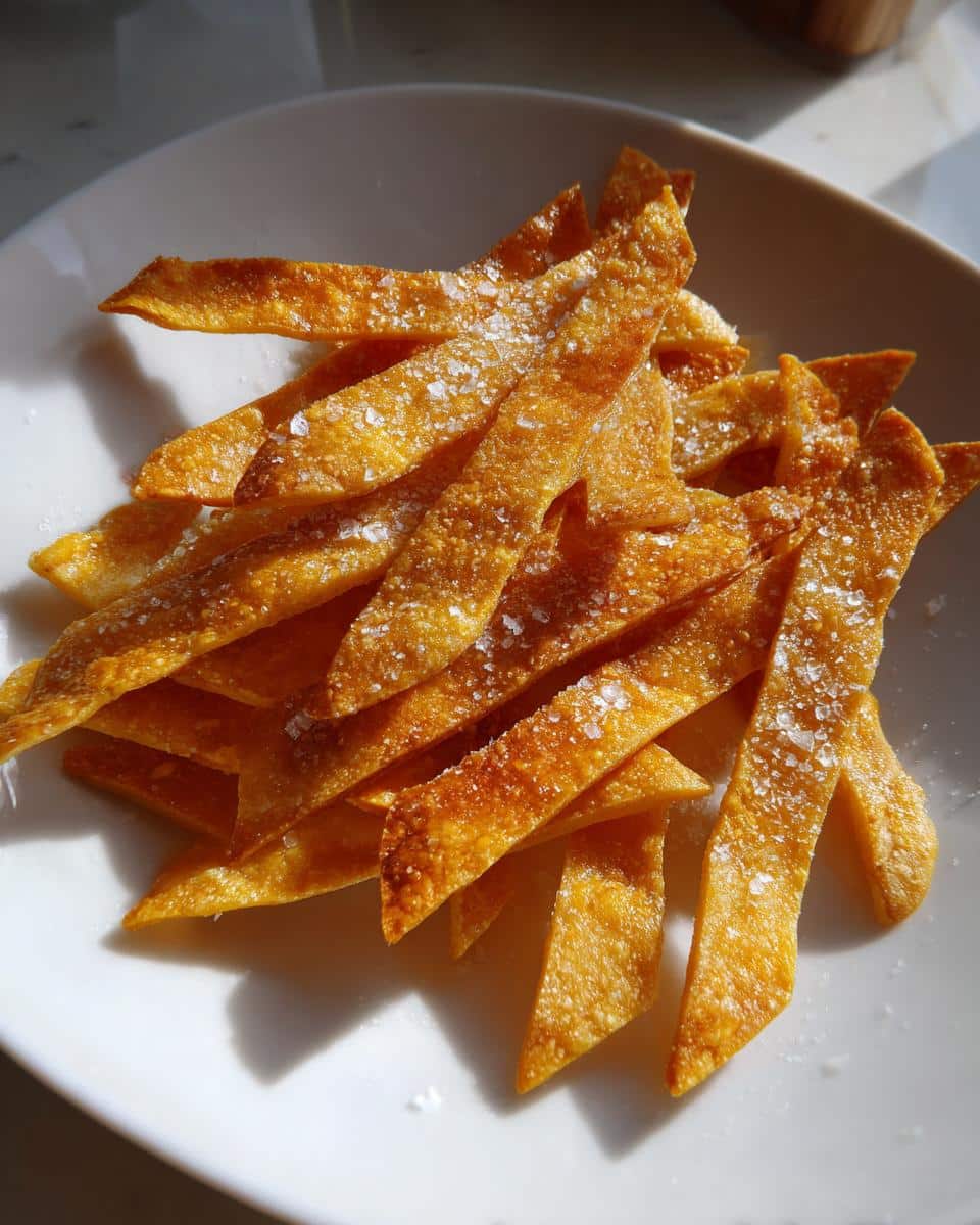 Crispy Tortilla Soup Strips - detail 2