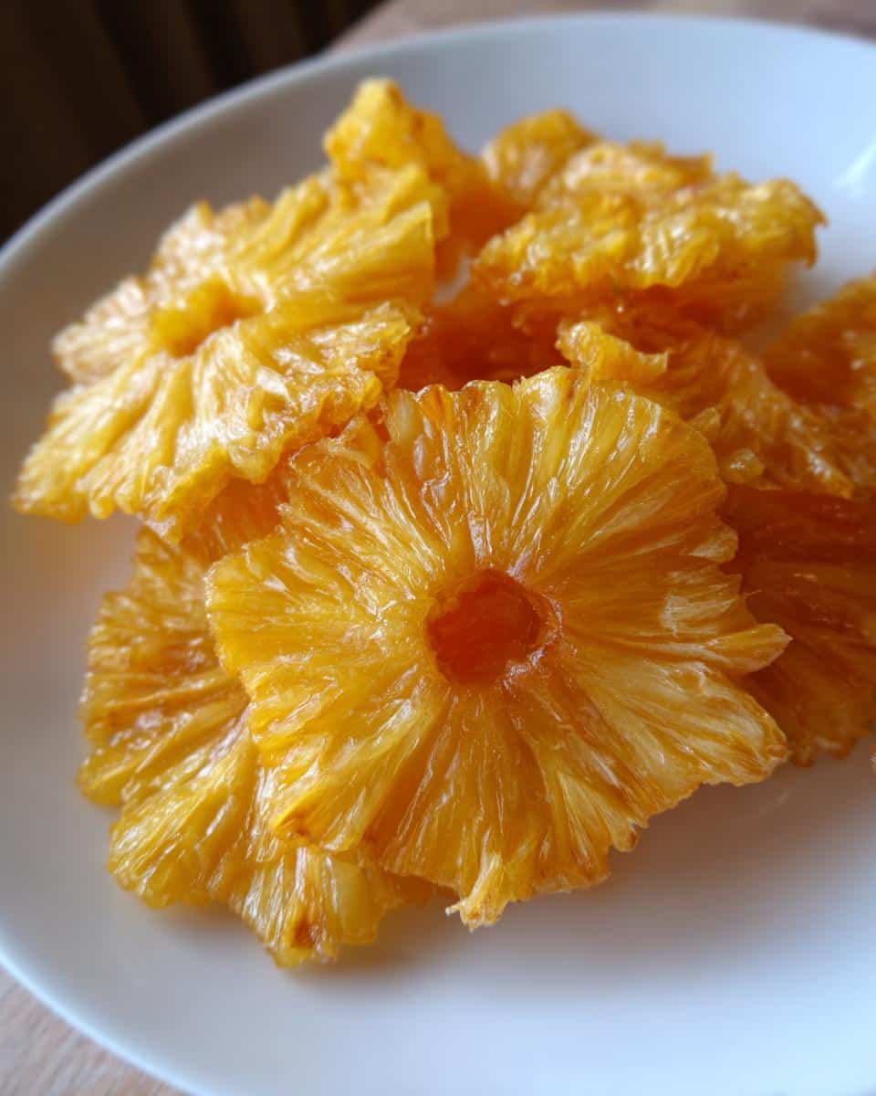 Dehydrated Pineapple Flowers - detail 1