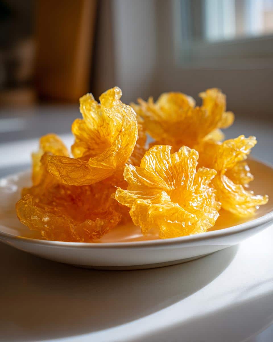 Dehydrated Pineapple Flowers - detail 2