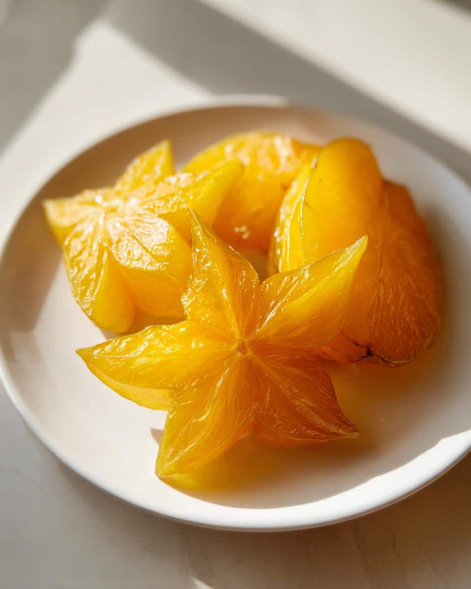 Dehydrated Starfruit Slices - detail 1