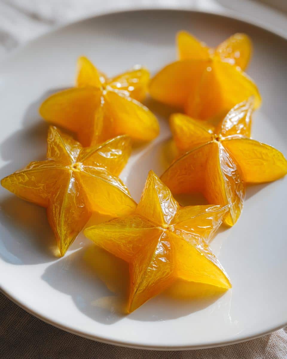 Dehydrated Starfruit Slices - detail 2