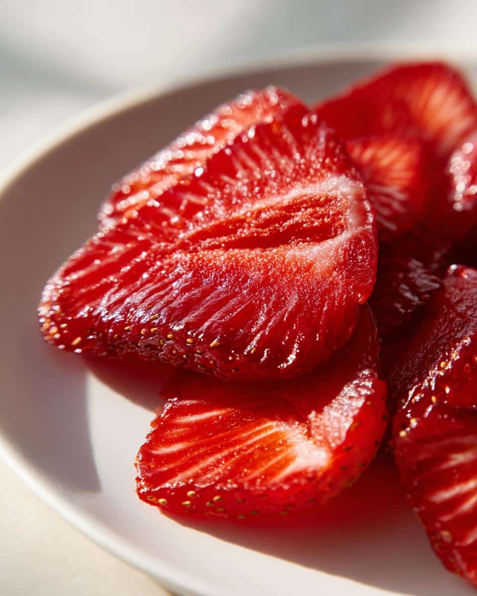 Irresistible Dried Strawberry Slices in Just 2 Steps 4 Dried Strawberry Slices - detail 1
