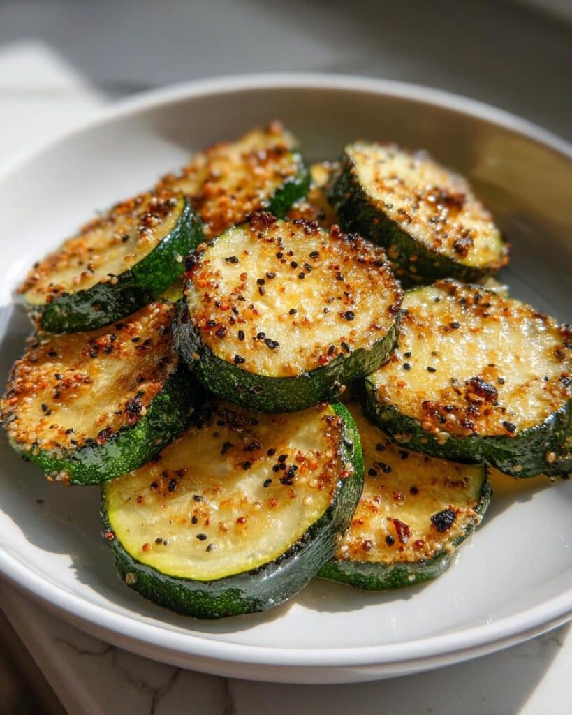 Everything Bagel Zucchini
