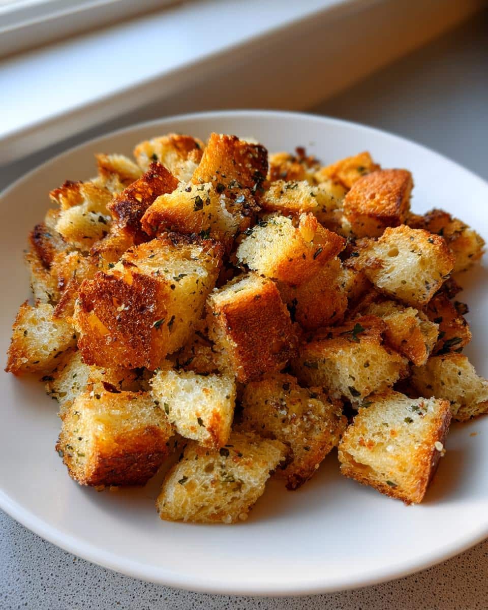 Homemade Croutons - detail 1