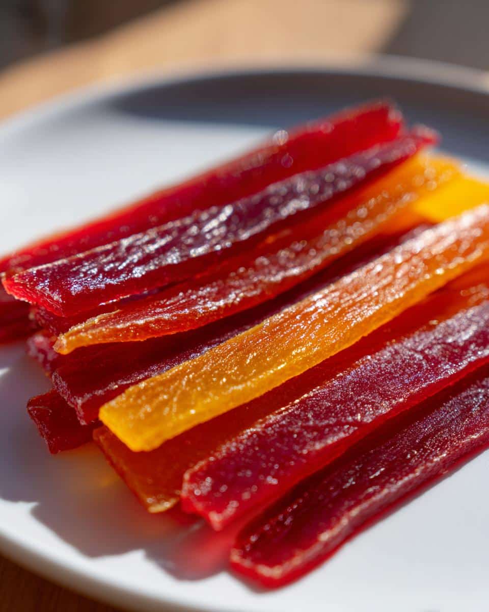 Homemade Fruit Leather - detail 1